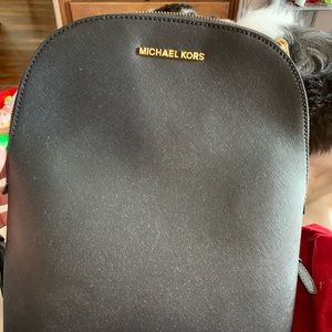 Michael Kors Black Backpack